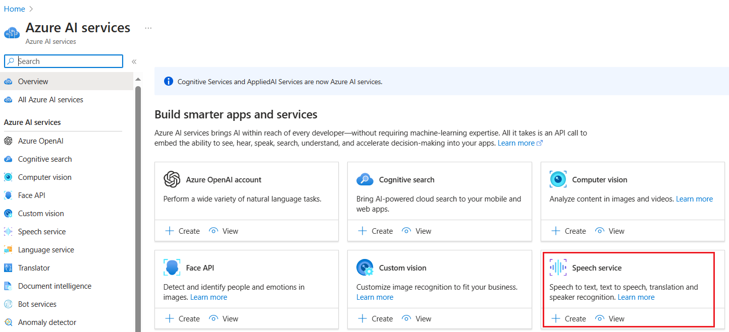 Azure Ai Services